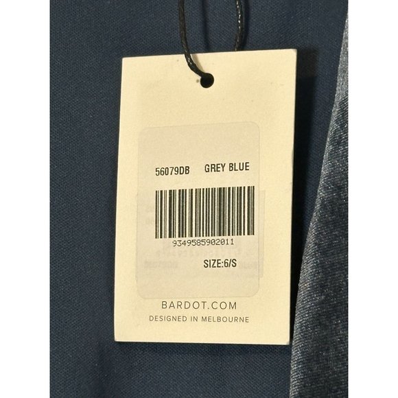 Bernie Velour Dress that features a faux-wrap silhouette and a soft velvet fabri - Picture 4 of 4